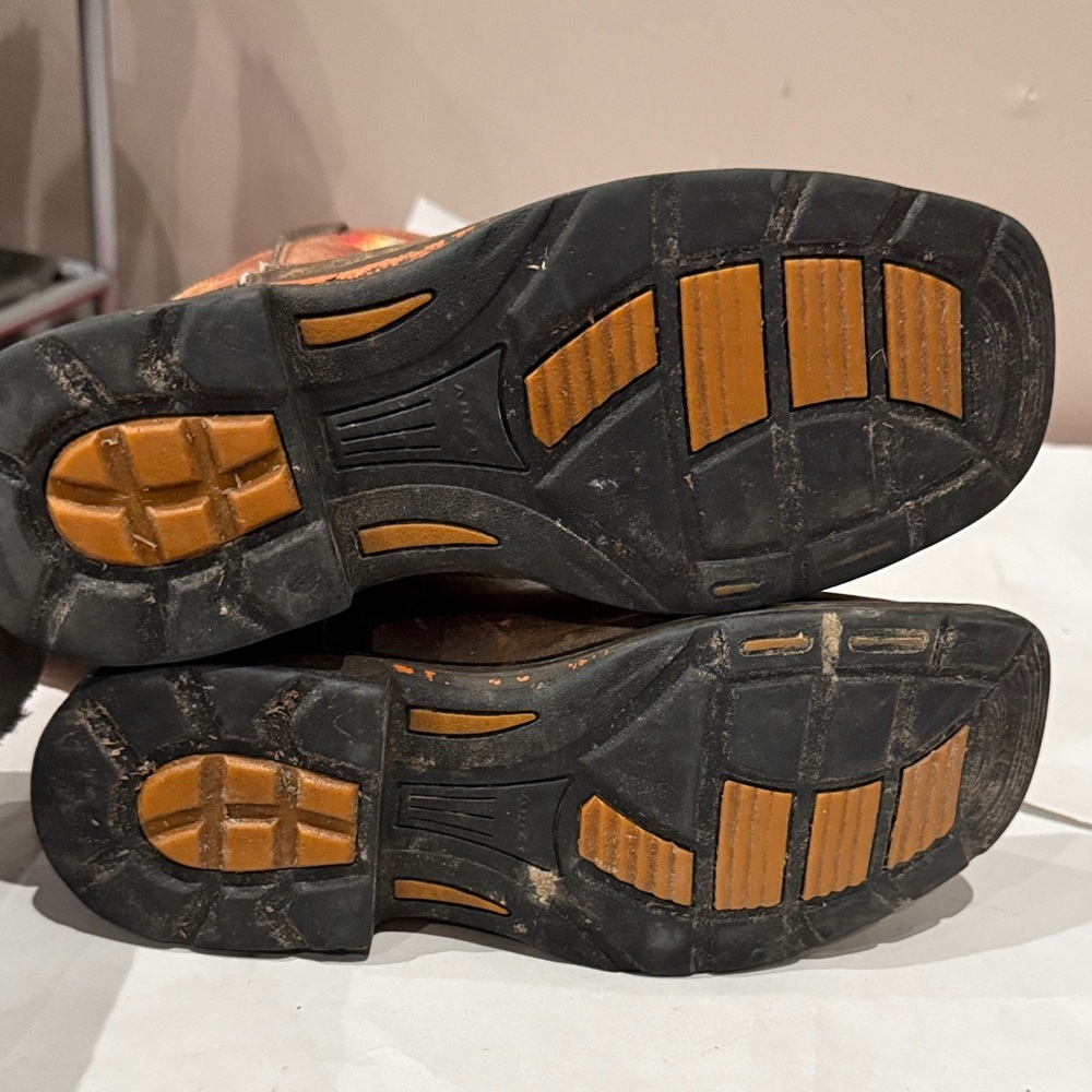 Ariat Kids Brown and Red Western Boots - Picture 6 of 6